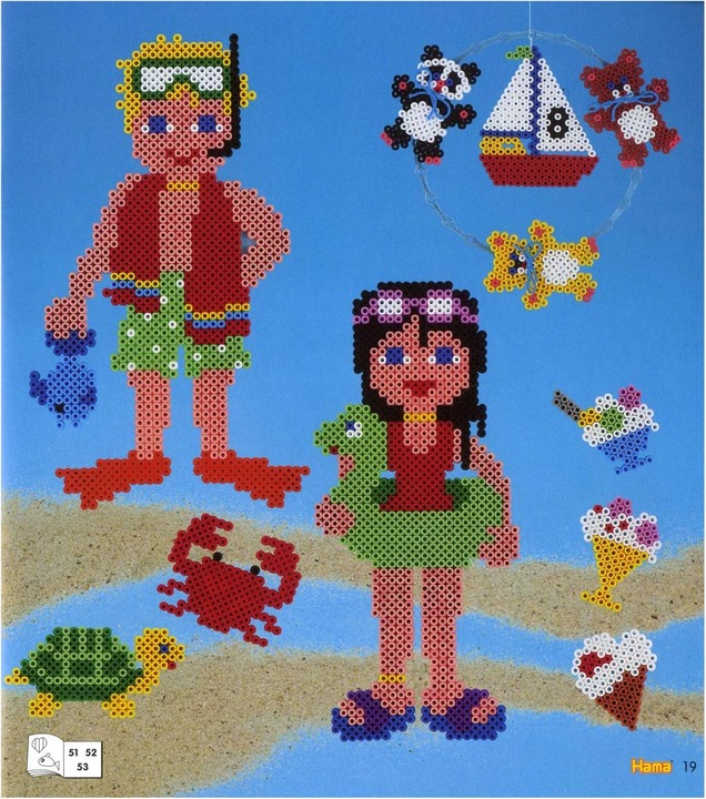 Produktbild Hama Perlen Hama Eisen auf Perlen Inspirationsheft