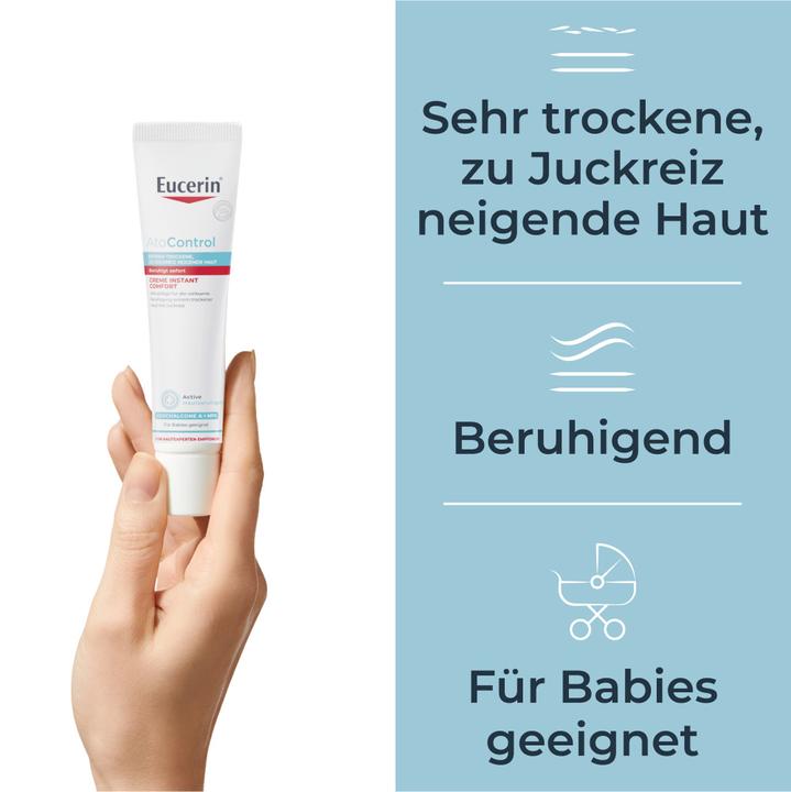 Actual product image Eucerin AtoControl Cream Instant Comfort (40 ml, Day cream)