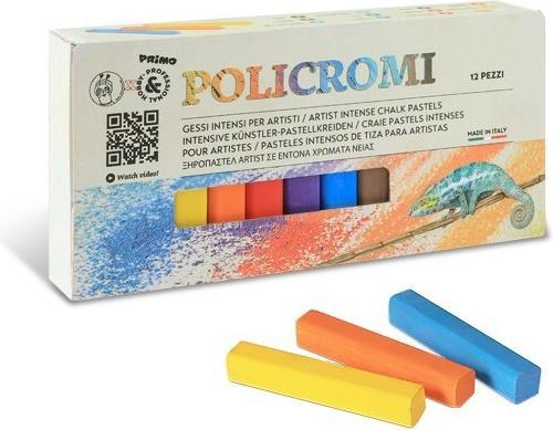 Image du produit Primo 12 craies de couleur intense (Multicolore, 12 x)