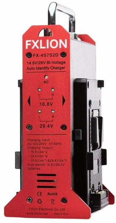 Produktbild Fxlion Double Charger V-Lock 14.8V/26V (Kamera Akku Ladegerät)
