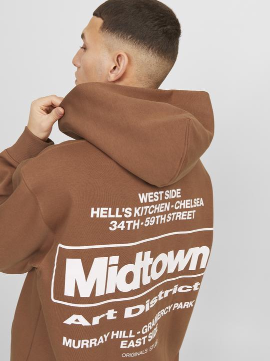 Actual product image Jack & Jones Jorurban Edge Graphic Sweat Hood Ln (S)