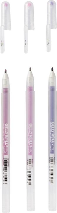 Actual product image Sakura Stardust Glitter (Transparent, Violet, Rose, Blue, 3 x)