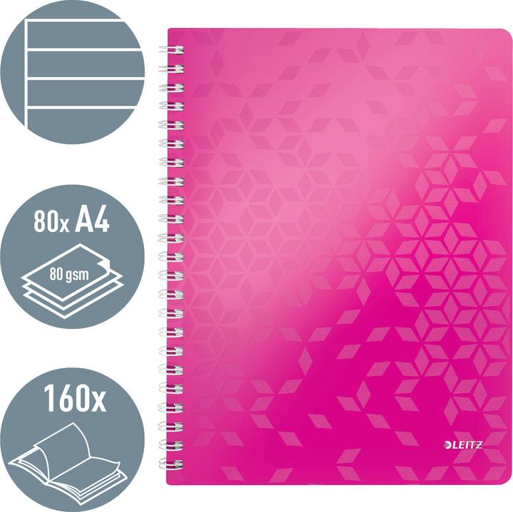 Produktbild Leitz Wow (A4, Liniert, Weicher Einband)