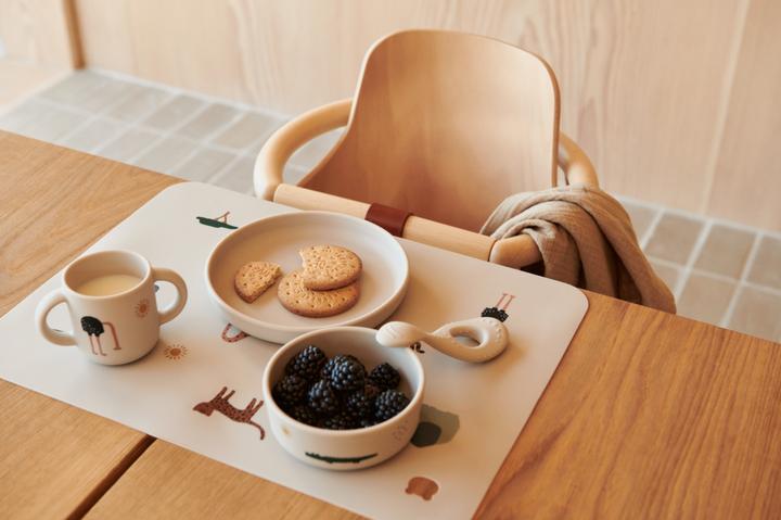 Actual product image Liewood Vivi Safari Sandy Mix Tableware Set