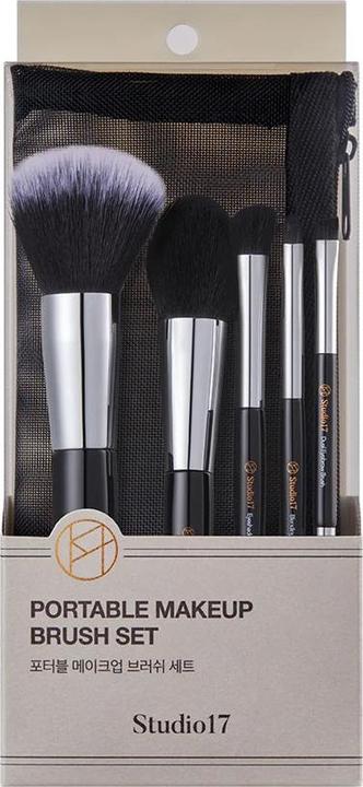 Actual product image Studio 17 Portable Makeup Brush Set