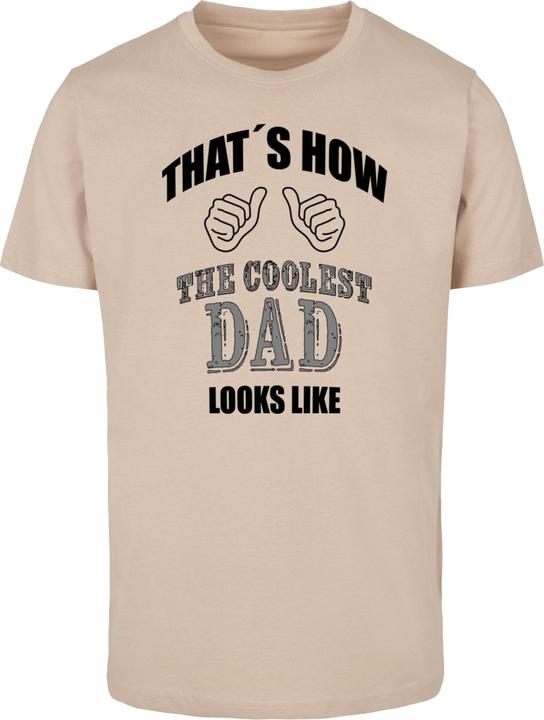 Produktbild Merchcode Coolest Dad T-Shirt Round Neck - 113679 (L)