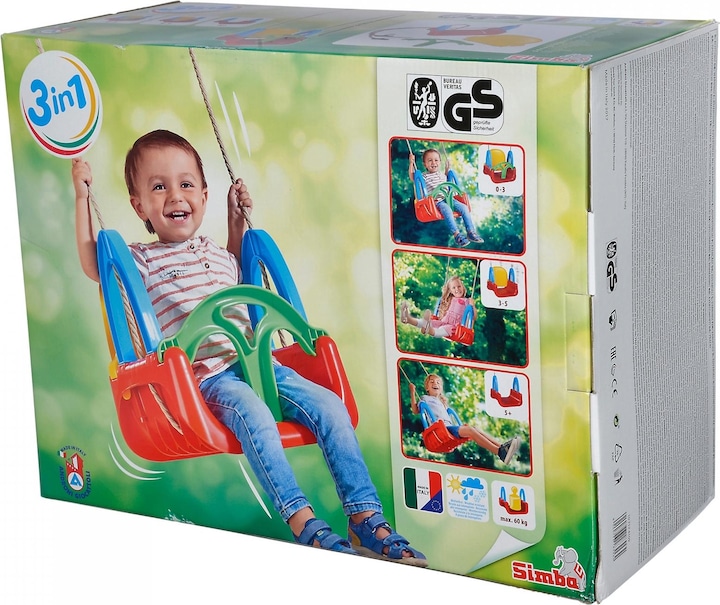 Actual product image Simba 3 in 1 swing