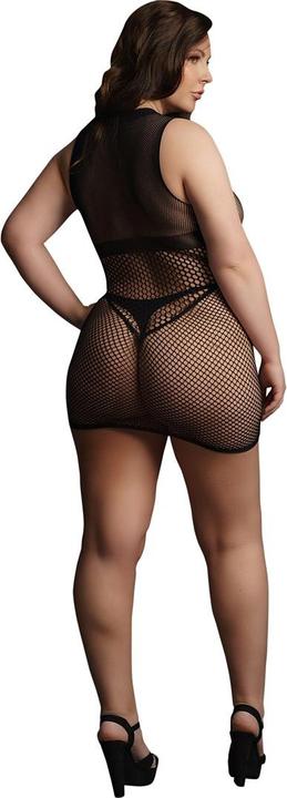 Image du produit Le Désir Duo Net Open Cup Mini Dress - OSX (Taille unique)