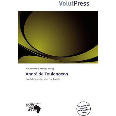André de Toulongeon, Fachbücher von Proteus Valère Kresten