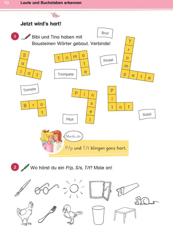 Produktbild Bibi & Tina: Mein Übungsbuch für die 1. Klasse (Deutsch, 2022)