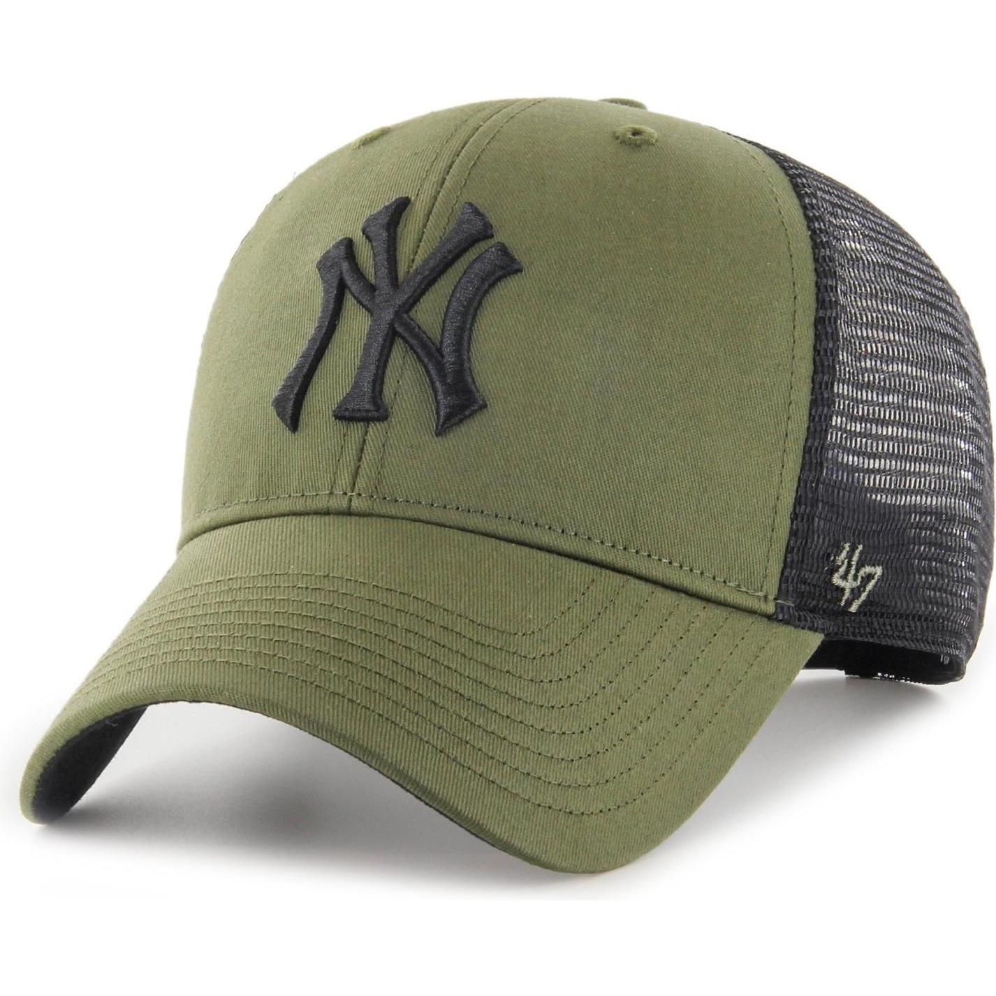 47 Brand, Herren, Cap, Trucker Branson New York Yankees, Grün, (One Size)