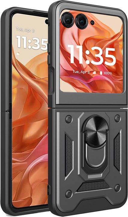 Produktbild Techsuit - CamShield Series - Motorola Razr 50 - Black (Motorola Razr 50, Motorola Razr 60)