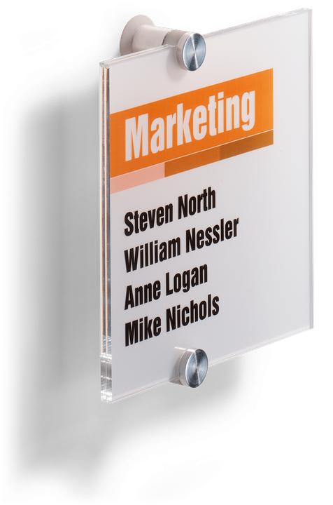 Produktbild Durable Türschild CRYSTAL SIGN