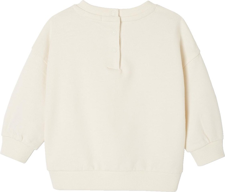 Actual product image Vertbaudet Baby Rundhals-Sweatshirt BASIC mit Recycling-Polyester (62)