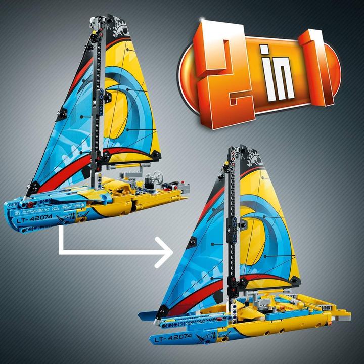 Image du produit LEGO Yacht de course (42074, LEGO Technic)