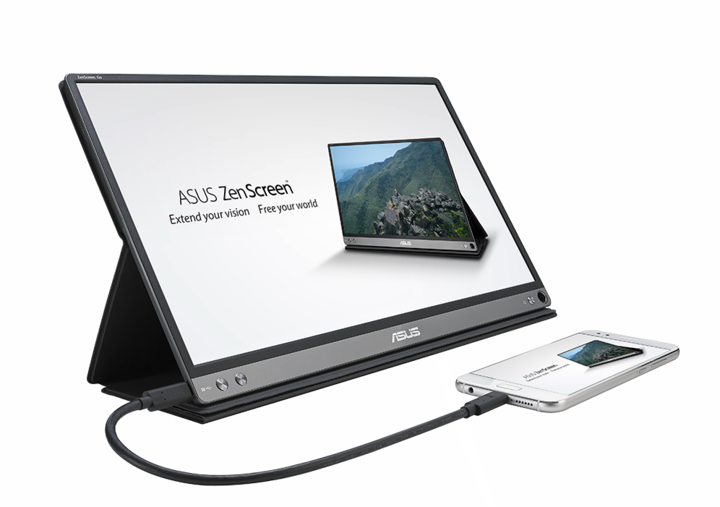 Actual product image ASUS ZenScreen GO MB16AP (1920 x 1080 pixels, 15.60")