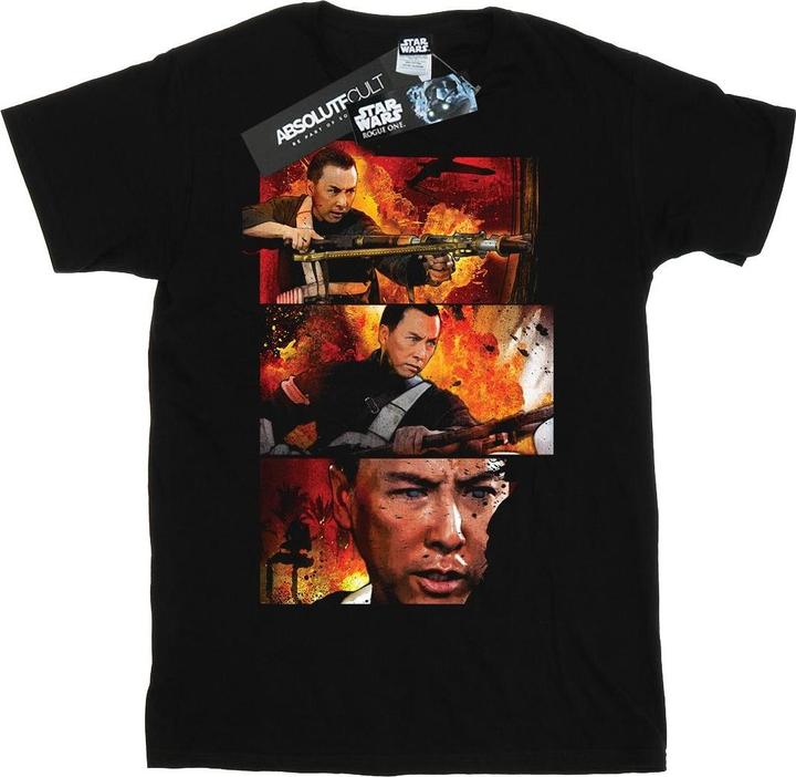 Immagine prodotto Star Wars Rogue One Chirrut Comic Strip Maglietta Uomo (M)