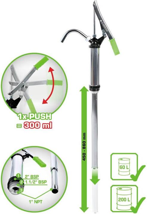 Actual product image KS Tools 512.5030 Fasspumpe