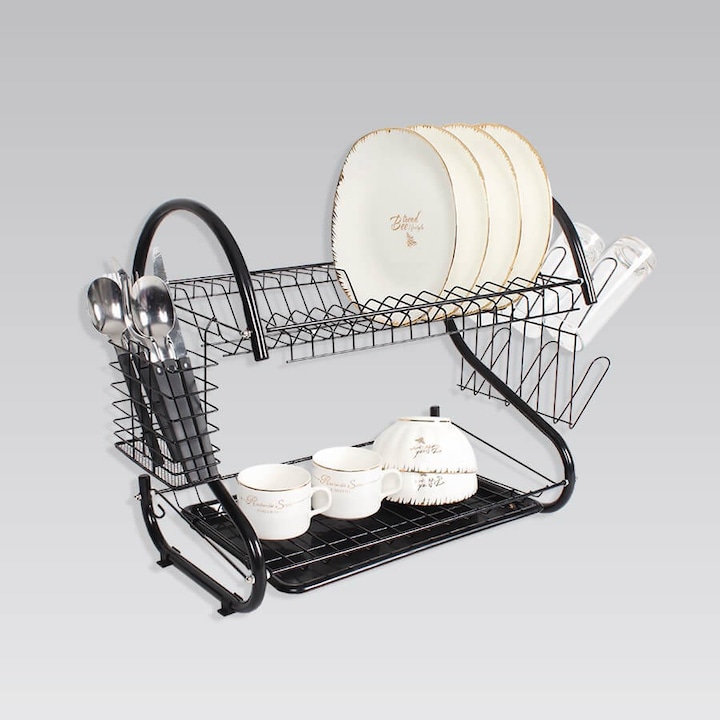 Image du produit Maestro Séchoir à linge noir 43 cm MR-1025-43