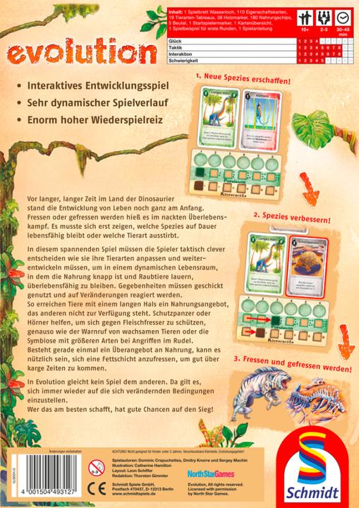 Produktbild Schmidt Spiele Evolution (Deutsch, 2 - 5 Spieler)