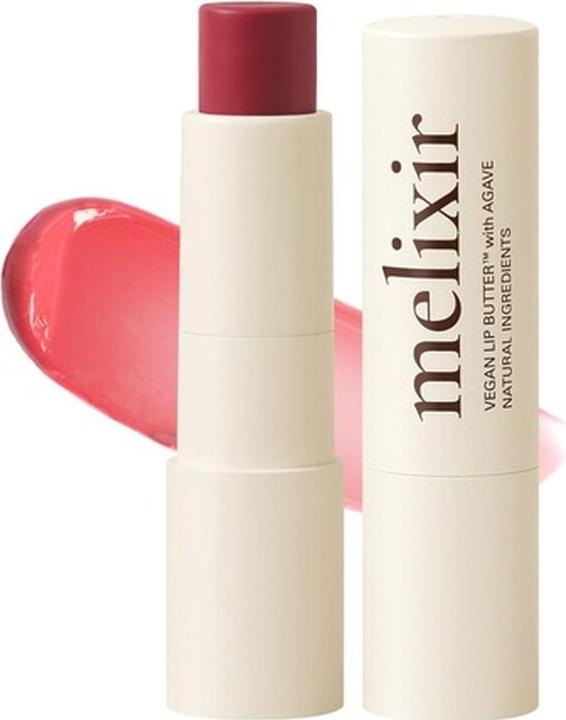 Melixir Vegan Lip Butter #05 Dewy Rose Tinted 0.13oz (Lippenbalsam)