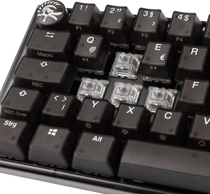 Produktbild Ducky One 3 Aura Black SF Gaming Tastatur, RGB LED - MX-Speed-Silver (DE, Kabelgebunden)