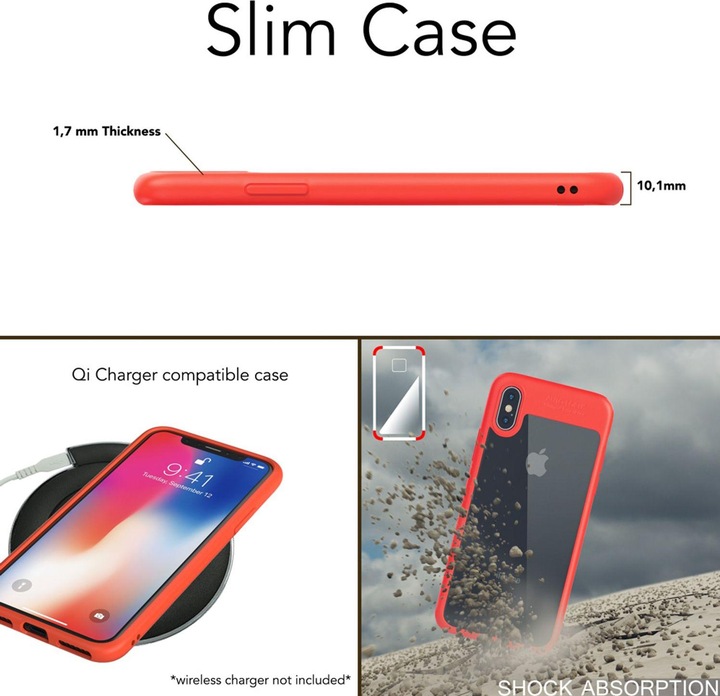 Produktbild Nalia Slim Case (Apple iPhone X, Apple iPhone XS)