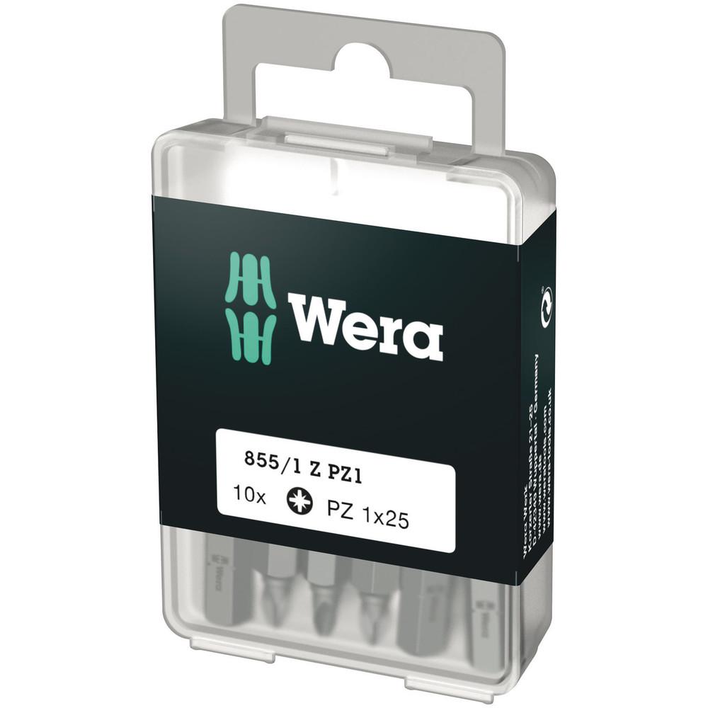 Wera, Bits, 855/1 Z PZ 1 x 25 mm DIY-Box (1=10) (Kreuz Pozidriv PZ M1)