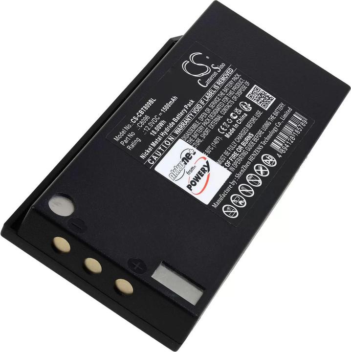 Actual product image AccuCell Akku passend für Kransteuerung Cattron Theimeg T01, 7700T15, Typ C8096 - 12V - 1500 mAh (12 V, 1500 mAh)