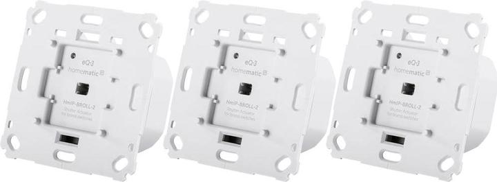 Homematic IP 3er Set Rollladenaktor Broll2 für Markenschalter (Rolladenaktor)