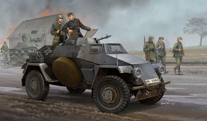 Hobby Boss German Sd.Kfz.221 Leichter Panzerspahwag
