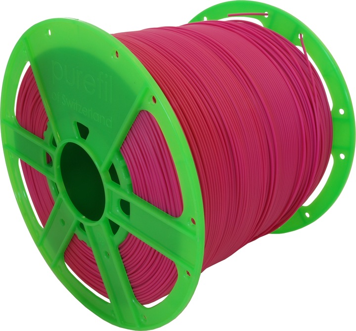 Actual product image Purefil FIlament (PLA, 1.75 mm, 2500 g, Pink)