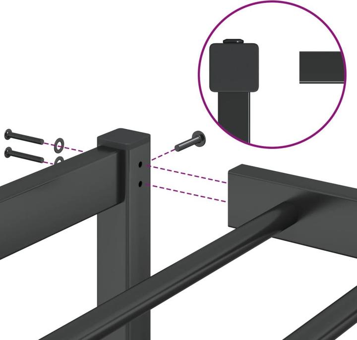 Image du produit vidaXL Bettgestell (90 x 190 cm)