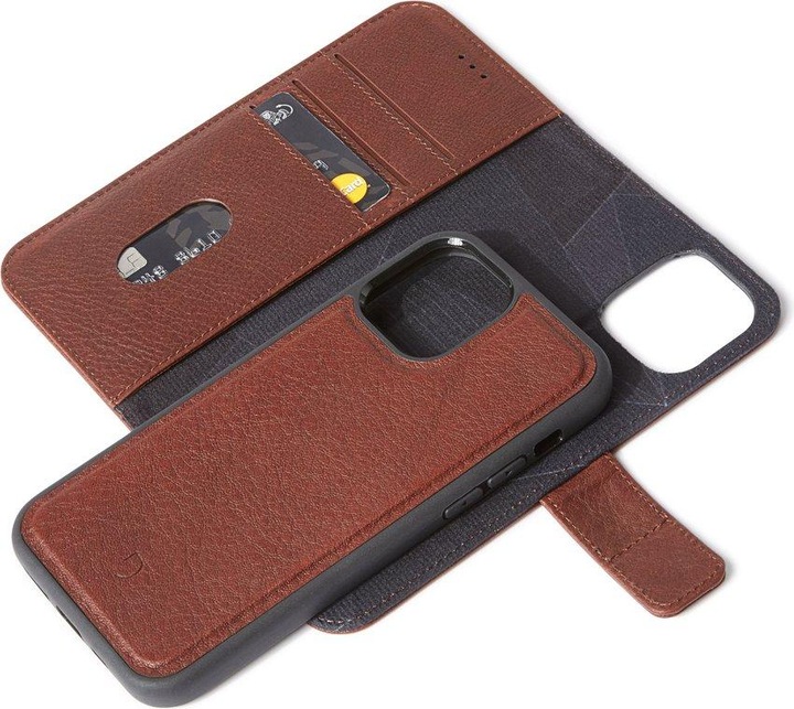 Image du produit Decoded MagSafe Etui portefeuille en cuir 2 en 1 et coque arrière pour iPhone 12 mini (Apple iPhone 12 mini)