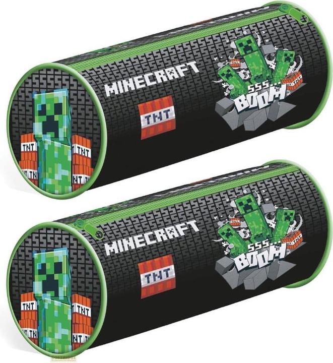 Actual product image Pyramid Minecraft pencil case Barrel