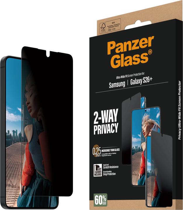 Produktbild PanzerGlass Ultra-Wide Fit (1 Stk., Samsung Galaxy S26+)