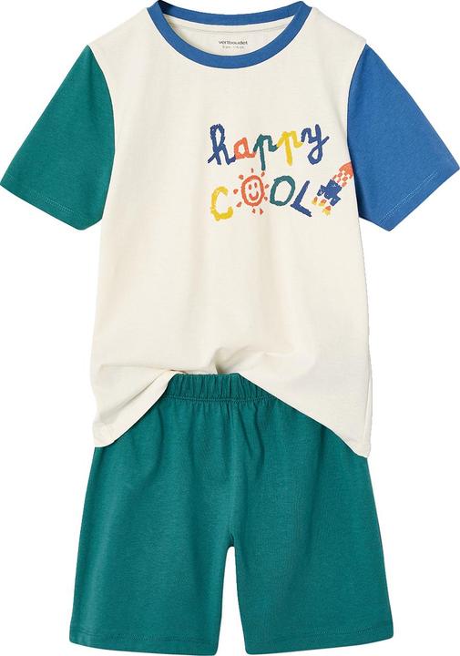 Produktbild Vertbaudet 2er-Pack Jungen Sommer-Schlafanzüge COOL mit Recycling-Baumwolle (110)