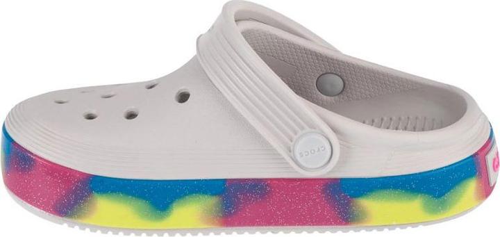 Actual product image Crocs Off Court Glitter Band Kids Clog 209714-1FS - (38)