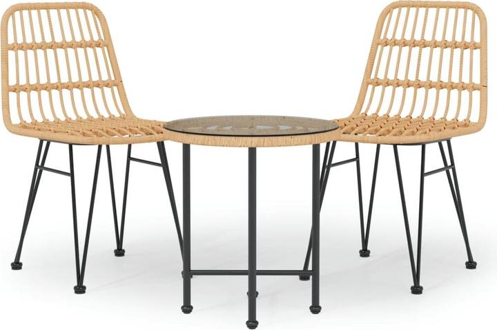 Produktbild vidaXL Garten Essgruppe