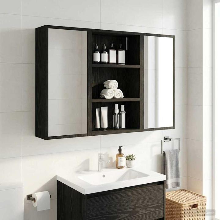 Produktbild vidaXL Badezimmerschrank (16 x 40 x 62.50 cm)