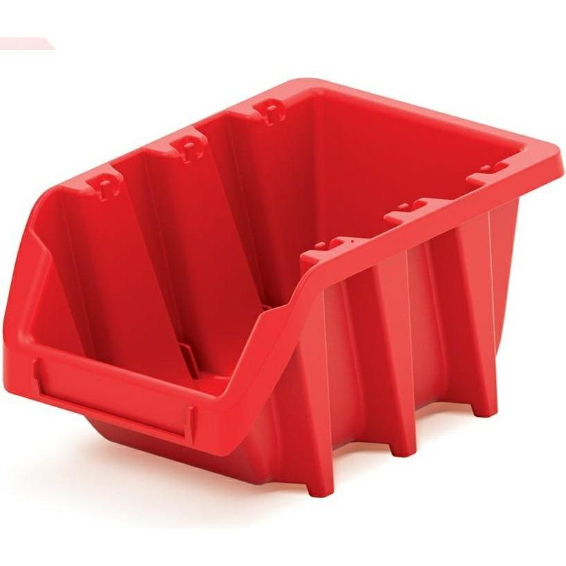Prosperplast, Contenitore di stoccaggio, KUWETY 4 BINEER LUNGO 12SZT CZERWONE 190x77x120mm