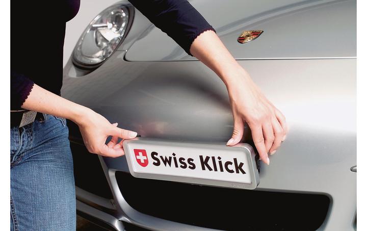 Produktbild Swissklick Nummerrahmen (Front, Langformat)