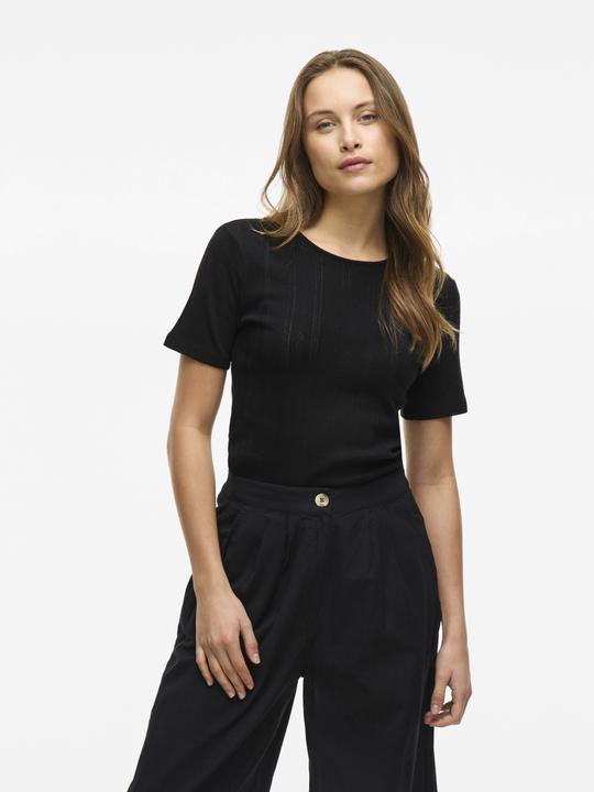 Produktbild Vila Rundhals Oberteil mit kurzen Ärmeln (S)