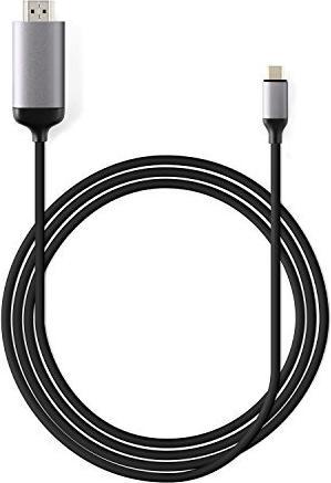 Image du produit Minix Neo-C-4K Câble USB-C vers HDMI 4K Gris (1.80 m)