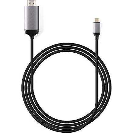 Minix Neo-C-4K USB-C to 4K HDMI Cable Grey (1.80 m, HDMI), Video Kabel