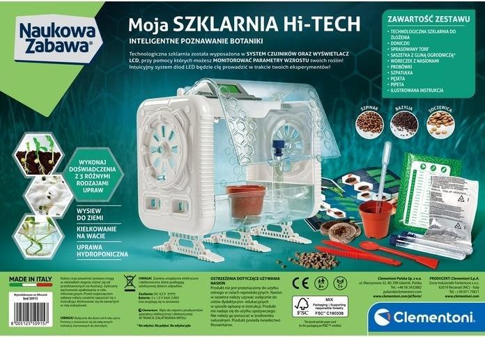 Immagine prodotto Clementoni Scientific Fun. Serra high-tech 50915