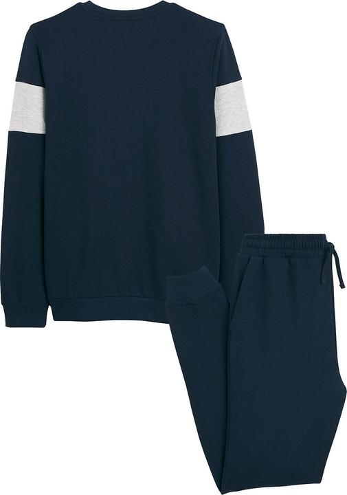 Actual product image La Redoute Collections Pyjamas made from sweatware with campus lettering (140)