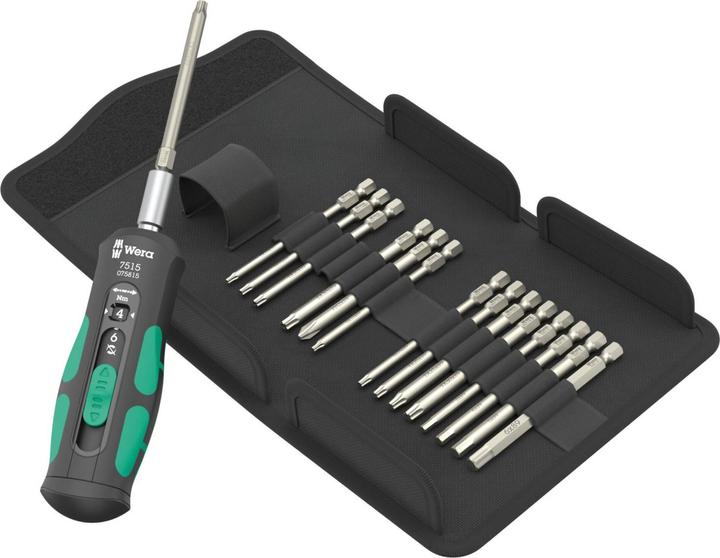 Produktbild Wera 7515/16 Kraftform Safe-Torque Speed Universal 1 (Phillipps-Kreuzschlitz (PH), Torx Plus, Innensechskant)