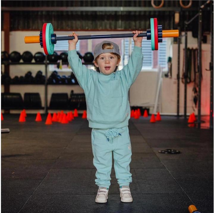 Produktbild Fitkidz Barbell und Bumper Plate Set