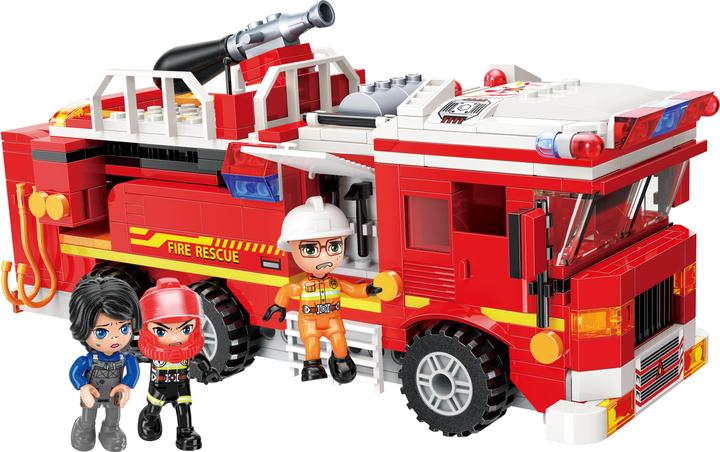 Actual product image Qman Fire truck fire engine